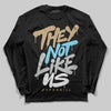 Jordan 11 City Pack “H-Town” DopeSkill Long Sleeve T-Shirt They Not Like Us Graphic Streetwear - Black