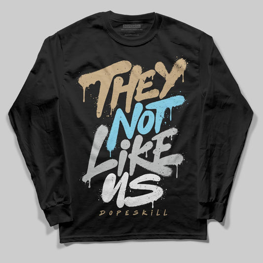 Jordan 11 City Pack “H-Town” DopeSkill Long Sleeve T-Shirt They Not Like Us Graphic Streetwear - Black