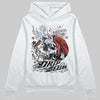Jordan 6 “Reverse Infrared” DopeSkill Hoodie Sweatshirt Drip Season Graphic Streetwear - White