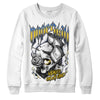 Dunk Low Vintage “Michigan” DopeSkill Sweatshirt Money On My Mind Graphic Streetwear - White