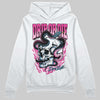 Pink Sneakers DopeSkill Hoodie Drip or Die Graphic Streetwear - White