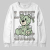Jordan 4 WMNS “Seafoam” (2025) DopeSkill Sweatshirt Love Sick Graphic Streetwear - White
