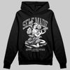 Grey Sneakers DopeSkill Hoodie Self Made Graphic Streetwear - Black
