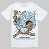 Vans Knu Stack Vintage Satin Dream Blue DopeSkill T-Shirt No Fake Love Graphic Streetwear - White