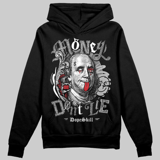 Jordan 3 OG “Black Cement” DopeSkill Hoodie Sweatshirt Money Don't Lie Graphic Streetwear - Black