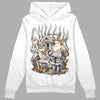 Dunk Low Cool Grey DopeSkill Hoodie Sweatshirt Chillin Graphic Streetwear - White 