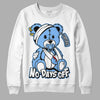 Jordan 9 Powder Blue DopeSkill Sweatshirt Hurt Bear Graphic Streetwear - WHite