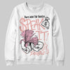 Jordan 1 Low OG “Rust Pink” DopeSkill Sweatshirt Speak It Graphic Streetwear - White 