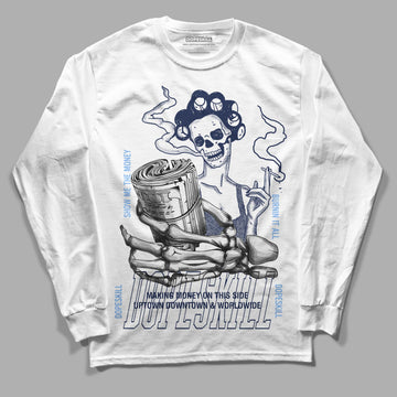 Jordan 5 SE “Georgetown” DopeSkill Long Sleeve T-Shirt Show Me The Money Graphic Streetwear