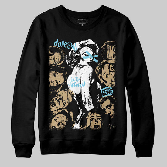 Jordan 11 City Pack “H-Town” DopeSkill Sweatshirt Built Different Graphic Streetwear - Black