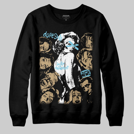 Jordan 11 City Pack “H-Town” DopeSkill Sweatshirt Built Different Graphic Streetwear - Black