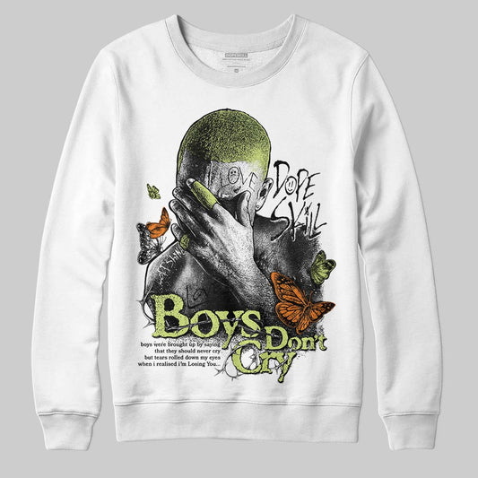 Jordan 11 “Inner Beast” DopeSkill Sweatshirt Boys Don't Cry Graphic Streetwear - White 