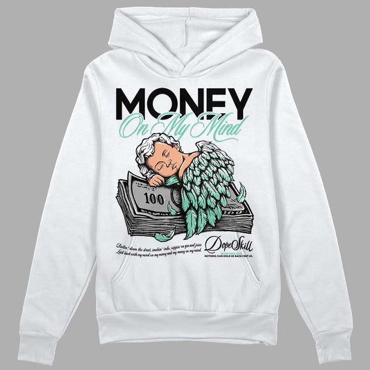 Jordan 3 "Green Glow" DopeSkill Hoodie Sweatshirt MOMM Graphic Streetwear - White 