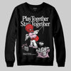 Awake NY x Air Jordan 5 Arctic Pink DopeSkill Sweatshirt Play together, Stay together Graphic Streetwear - Black