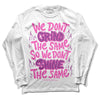 Jordan 4 GS “Hyper Violet” DopeSkill Long Sleeve T-Shirt Grind Shine Graphic Streetwear - White