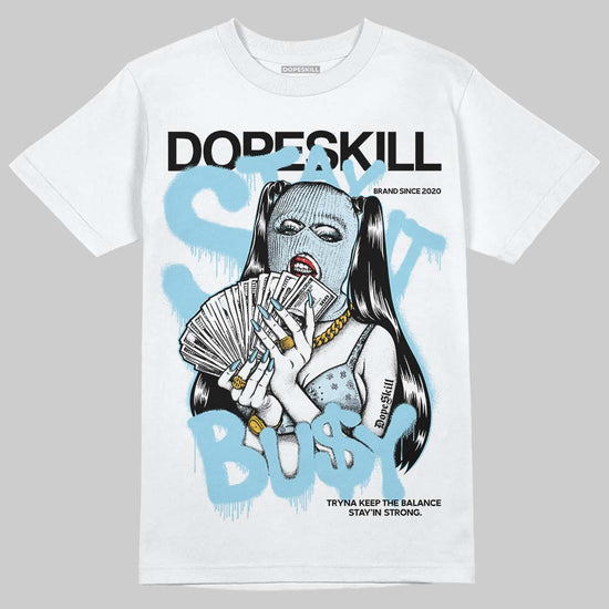 Vans Knu Stack Vintage Satin Dream Blue DopeSkill T-Shirt Stay It Busy Graphic Streetwear - White