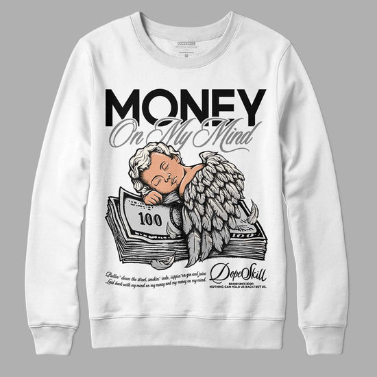 Jordan 3 “Off Noir” DopeSkill Sweatshirt MOMM Graphic Streetwear - WHite