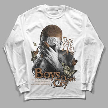 Jordan 6 WMNS Gore-Tex Brown Kelp DopeSkill Long Sleeve T-Shirt Boys Don't Cry Graphic Streetwear - White