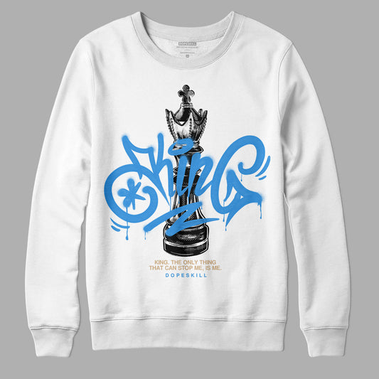 Dunk Low Pro SB Homer DopeSkill Sweatshirt King Chess Graphic Streetwear - White