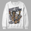 Jordan 14 Retro 'Stealth' DopeSkill Sweatshirt Don't Kill My Vibe Graphic Streetwear - White