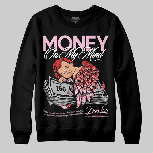 Awake NY x Air Jordan 5 Arctic Pink DopeSkill Sweatshirt MOMM Graphic Streetwear - Black