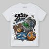 Jordan 10 OG “Steel” DopeSkill Toddler Kids T-shirt SRSLY Study Graphic Streetwear - White