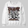 Harris Tweed x Wmns Dunk Low 'Sesame' DopeSkill Sweatshirt Distorted Realms Graphic Streetwear - White