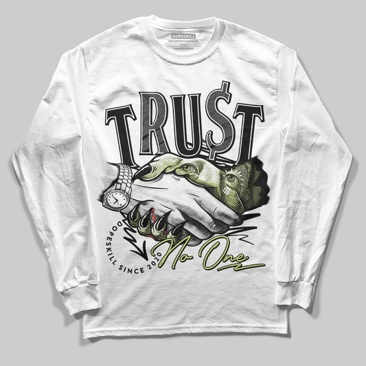 Jordan 11 “Inner Beast” DopeSkill Long Sleeve T-Shirt Trust No One Graphic Streetwear - White