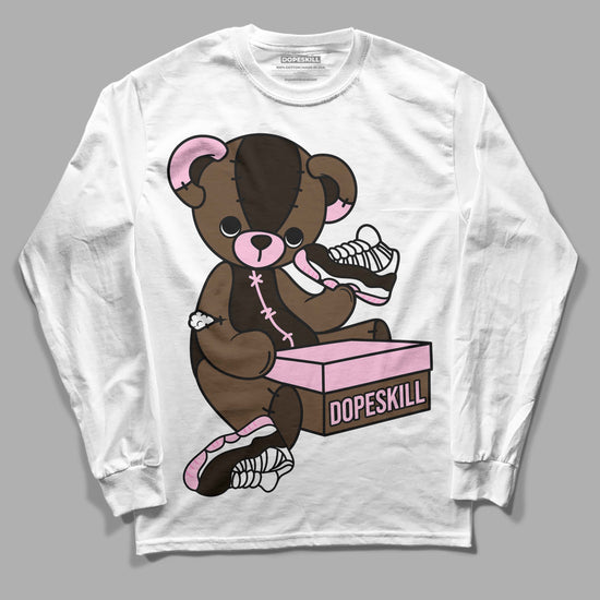 Jordan 11 Retro Neapolitan DopeSkill Long Sleeve T-Shirt Sneakerhead BEAR Graphic Streetwear