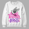 Pink Sneakers DopeSkill Sweatshirt Juneteenth 1865 Graphic Streetwear - WHite