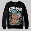 Jordan 11 Low "Igloo" DopeSkill Sweatshirt False Love Graphic Streetwear - Black