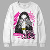 Pink Sneakers DopeSkill Sweatshirt NPC Graphic Streetwear - White 