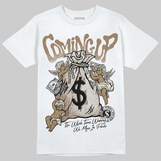 Jordan 5 SE “Sail” DopeSkill T-Shirt Money Bag Coming Up Graphic Streetwear - White