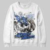 Jordan 1 Low Travis Scott x Fragment DopeSkill Sweatshirt Drip Season Graphic Streetwear - White
