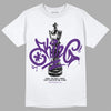 Jordan 12 “Field Purple” DopeSkill T-Shirt King Chess Graphic Streetwear - WHite