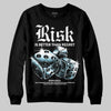  Black and White Sneakers DopeSkill Sweatshirt Risk Is Better Than Regret Graphic Streetwear - Black