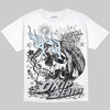 Jordan 11 Retro Low Cement Grey DopeSkill Oversize Print T-Shirt Drip Season Graphic Streetwear