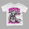 Dunk Low GS “Active Fuchsia” DopeSkill Toddler Kids T-shirt Sick Bear Graphic Streetwear - White