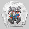 Grey Sneakers DopeSkill Long Sleeve T-Shirt At The Top Graphic Streetwear - White
