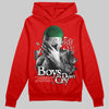 Jordan 11 “Bred Velvet” DopeSkill Red Hoodie Sweatshirt Boys Don't Cry Graphic Streetwear