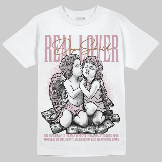 Dunk Low Teddy Bear Light Soft Pink DopeSkill T-Shirt Real Lover Graphic Streetwear - White