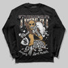 Jordan 5 “Earth/Metallic Gold” DopeSkill Long Sleeve T-Shirt Threat Graphic Streetwear - Black