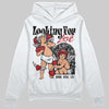 Jordan 14 Retro ‘Black Toe’ DopeSkill Hoodie Sweatshirt Looking For Love Graphic Streetwear - White