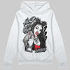 Jordan 4 “Fear” DopeSkill Hoodie Sweatshirt New H.M.O Graphic Streetwear - White