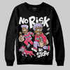 Jordan 5 Low “Peanut Butter Jelly” DopeSkill Sweatshirt No Risk No Story Graphic Streetwear - Black