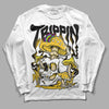 Jordan 4 Retro “Vivid Sulfur” DopeSkill Long Sleeve T-Shirt Trippin Graphic Streetwear - White 