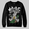 Black and White Sneakers DopeSkill Sweatshirt Slow Life Graphic Streetwear - Black