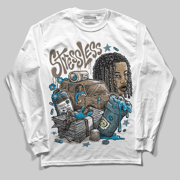 Jordan 3 GS “We Outside” DopeSkill Long Sleeve T-Shirt Stressless Graphic Streetwear - White