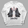 Jordan 4 “Bred Reimagined” DopeSkill Long Sleeve T-Shirt Breathe Graphic Streetwear - White