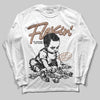 Harris Tweed x Wmns Dunk Low 'Sesame' DopeSkill Long Sleeve T-Shirt Flexin' Graphic Streetwear - White